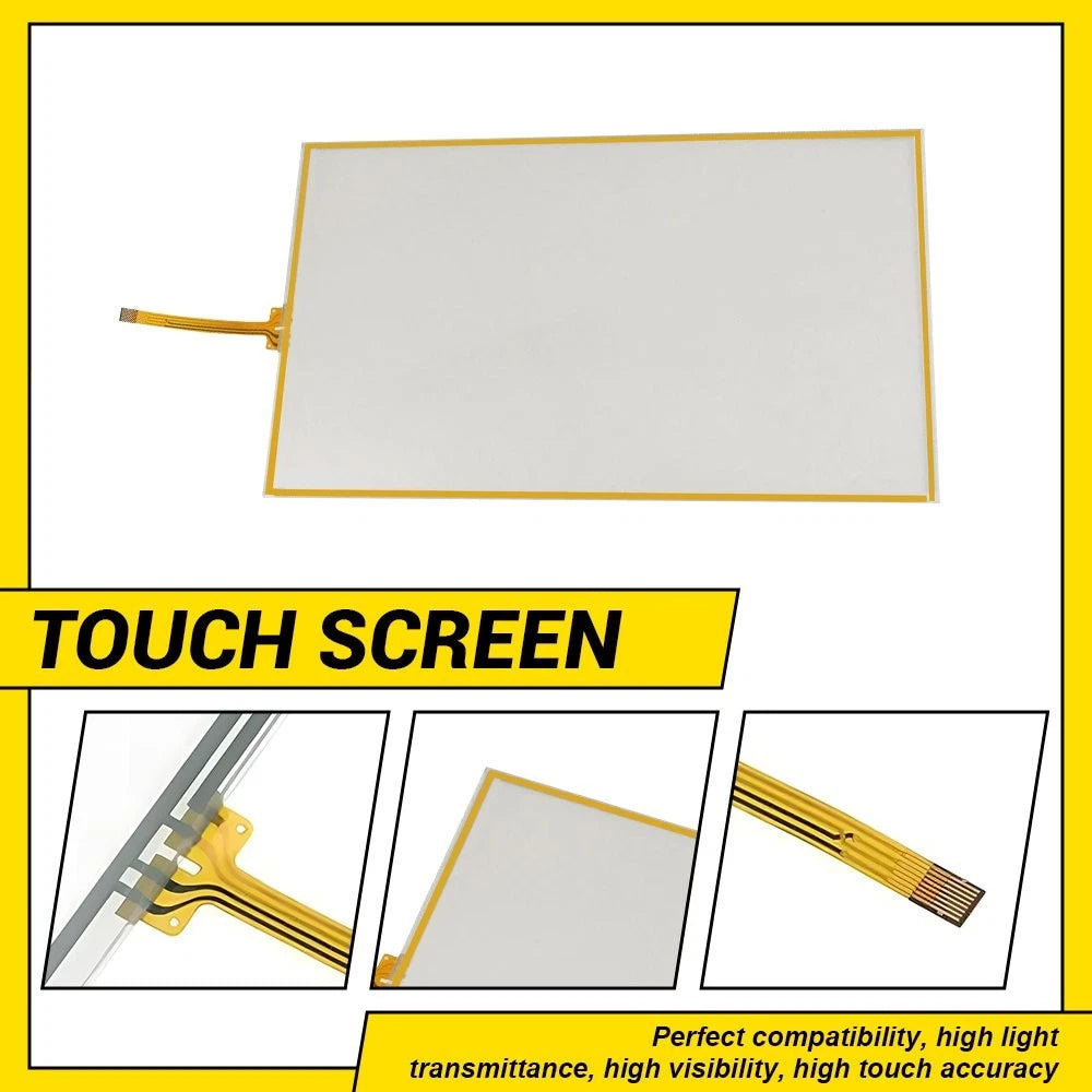 8 Pins Touch Screen Glass Digitizer Panel for Toyota Highlander (2014–2019)