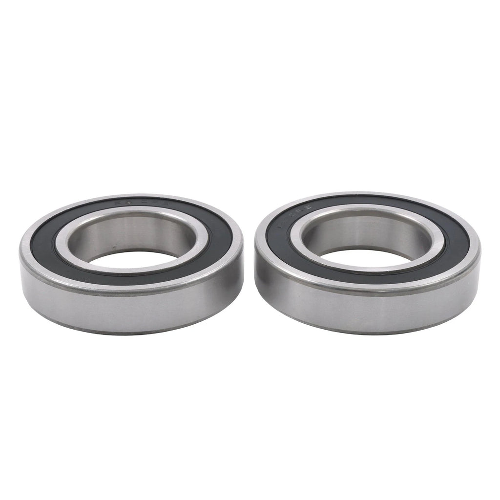 Set of 2 Rubber Sealed 6210-2RS C3 Bearings for Industrial Use (50x90x20mm)