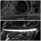 Smoked Amber Projector Headlights w/LED DRL for Chevy Suburban/Tahoe (2015–2020)