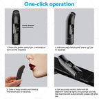 Breathalyzer Portable Digital Alcohol Tester with LCD Display