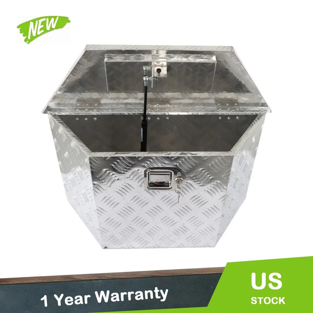 Heavy Duty Aluminum Tool Box for Truck Pickup Trailer (28"/15")