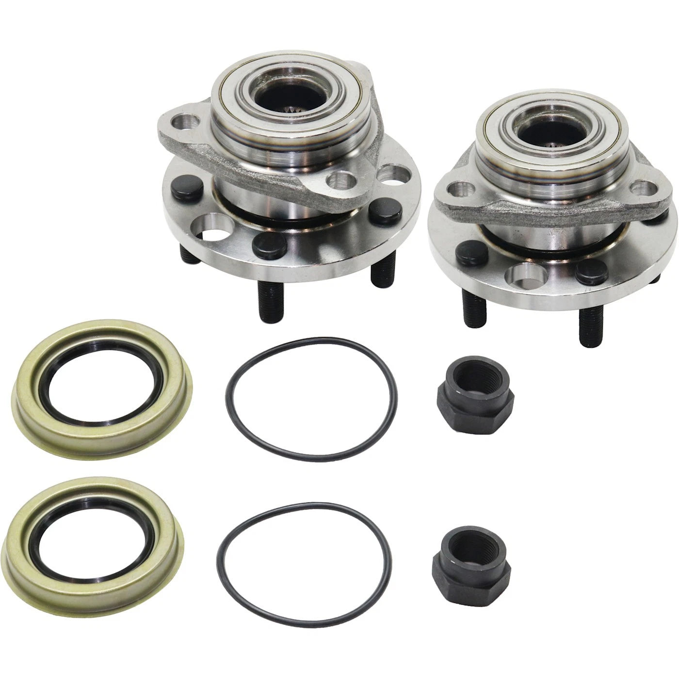 Wheel Hubs for Chevrolet Cavalier (1984–2005) Front LH & RH 5 Lug