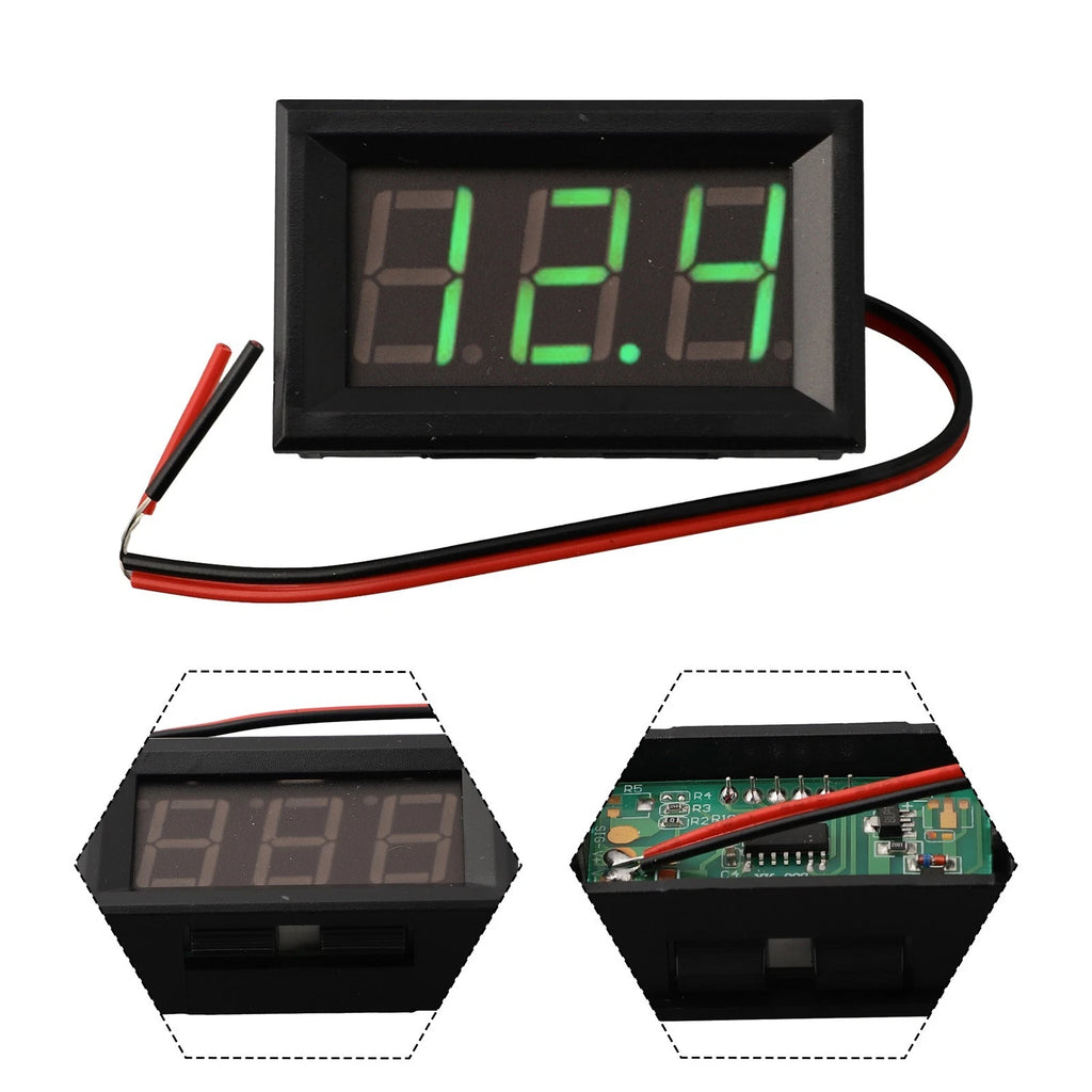 LED Voltmeter for Universal Use (4.5V-30V)