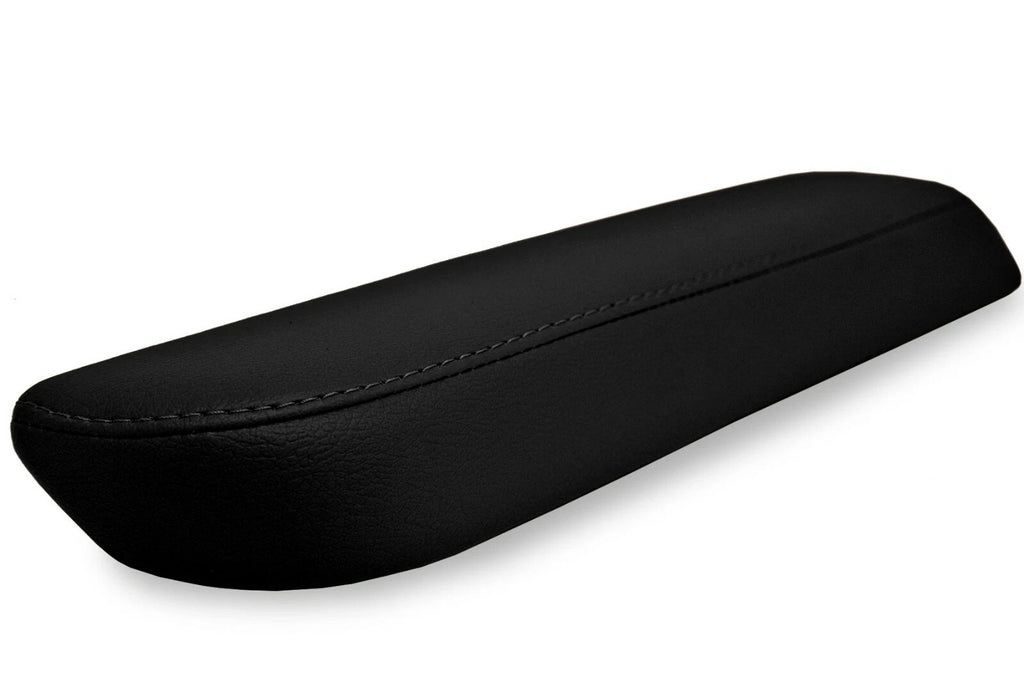 2PC Leather Armrest Door Panel Cover for Nissan 350Z Coupe (2006–2008) Black