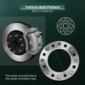 4X 1.5" Wheel Adapters 8x6.5/8x165.1 to 8x170 for Dodge Ram 2500 3500 (1994–2023)