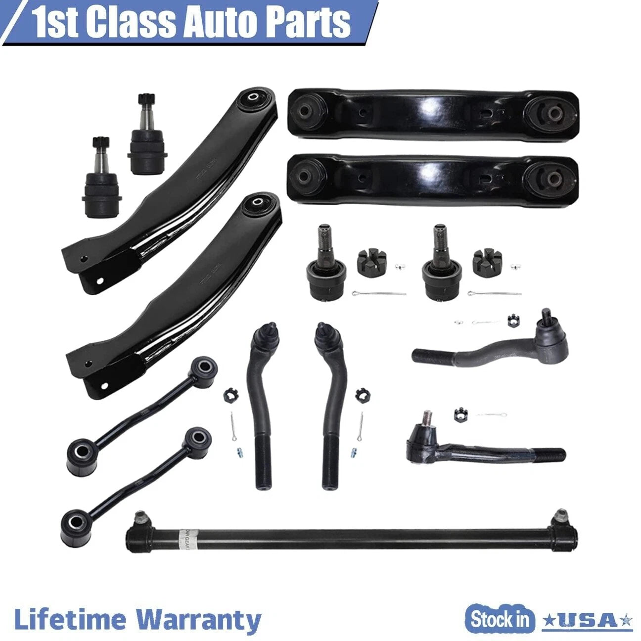 Control Arms Kit for Jeep Grand Cherokee (1999–2004)