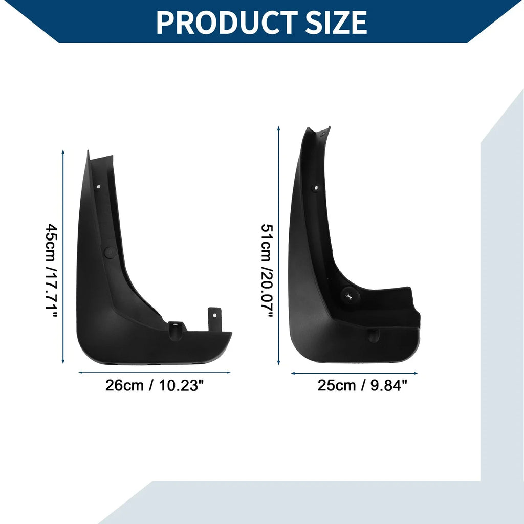 Mud Flaps Splash Guards 1 x Mud Guards for BMW X3 (2010 - 2017)