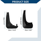 Mud Flaps Splash Guards 1 x Mud Guards for BMW X3 (2010 - 2017)