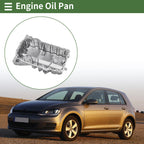 1 Pc Engine Oil Pan for Volkswagen Polo (2014–2017) No.06F103603 Aluminum