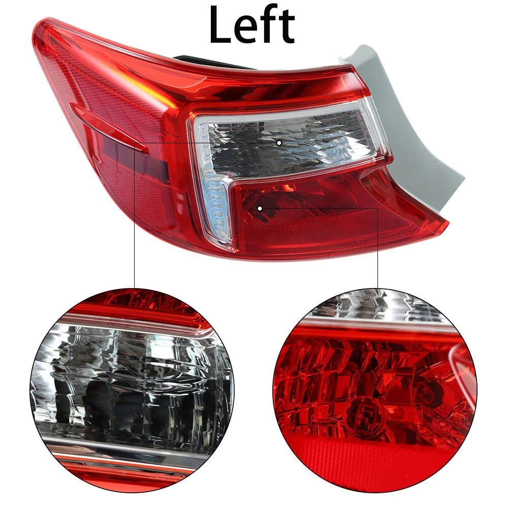 Set of 2 Tail Light Assembly for Toyota Camry (2012–2014)