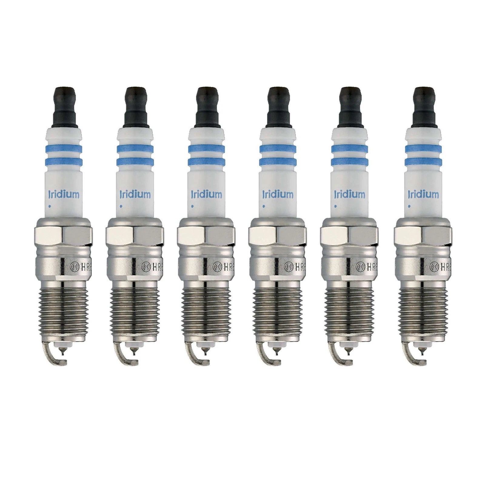 Set of 6 Bosch Double Iridium Spark Plugs for Mazda B4000 (1994–2004)