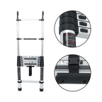 Telescopic Extension Ladder for Various Uses (8.5-14.5 FT)