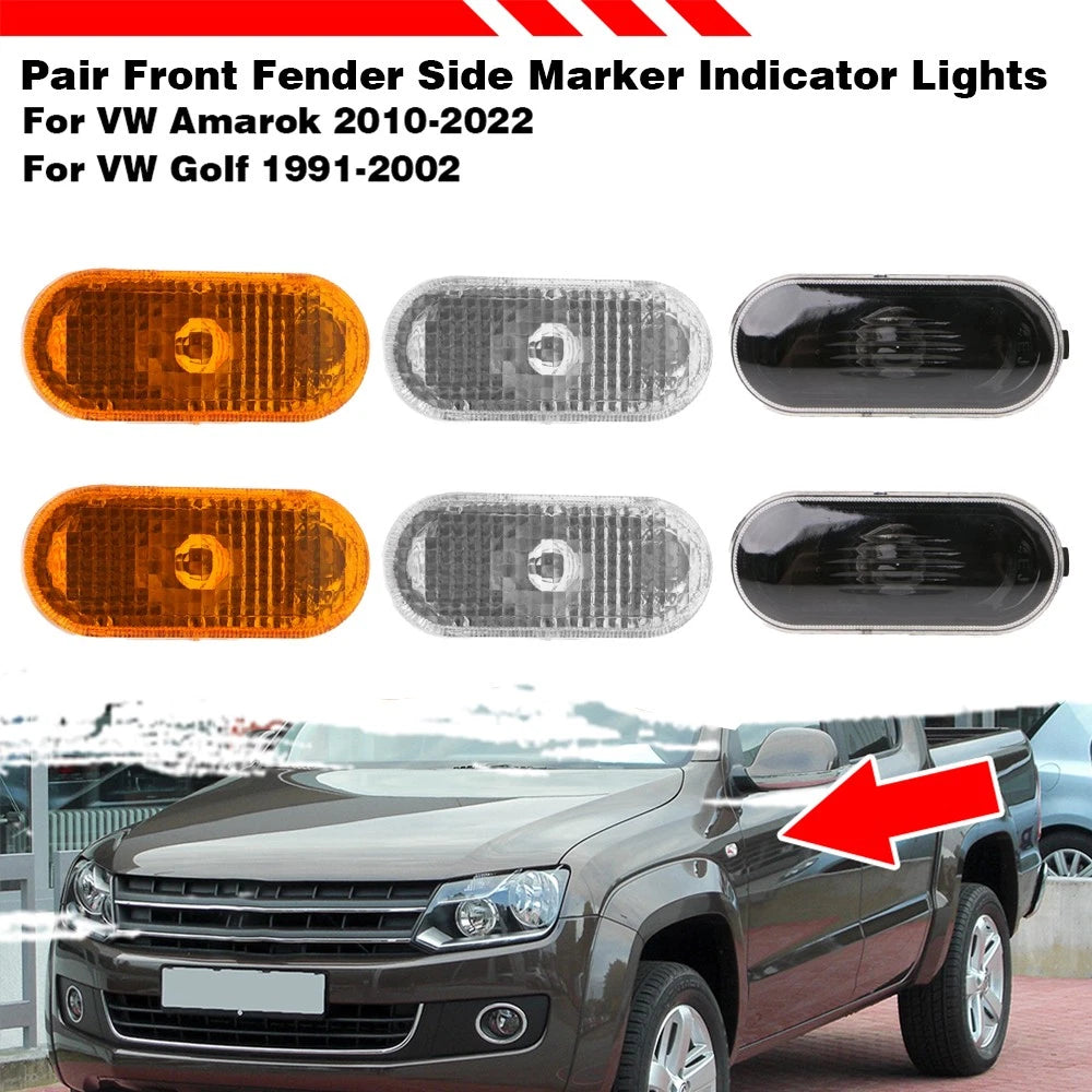 2X Flasher Repeater Light Lamp Indicators for Ford Focus C-Max Fusion (2012–2018)