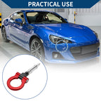 Tow Hook Ring for Honda S2000 (2000–2009) - Metal, Red