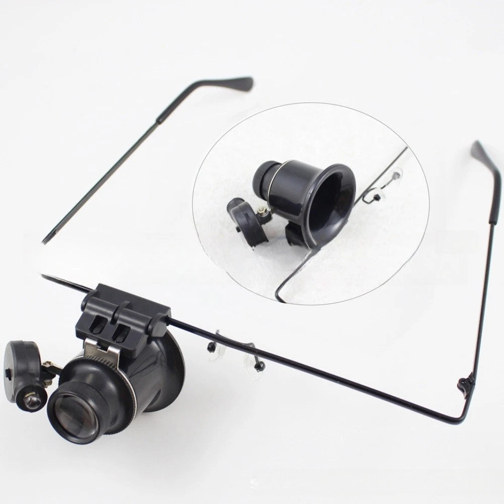 20x Magnifying Loupe with LED Light for Watch Repair