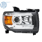 Halogen Projector Headlight w/LED DRL for GMC Canyon (2015–2022) Right Side