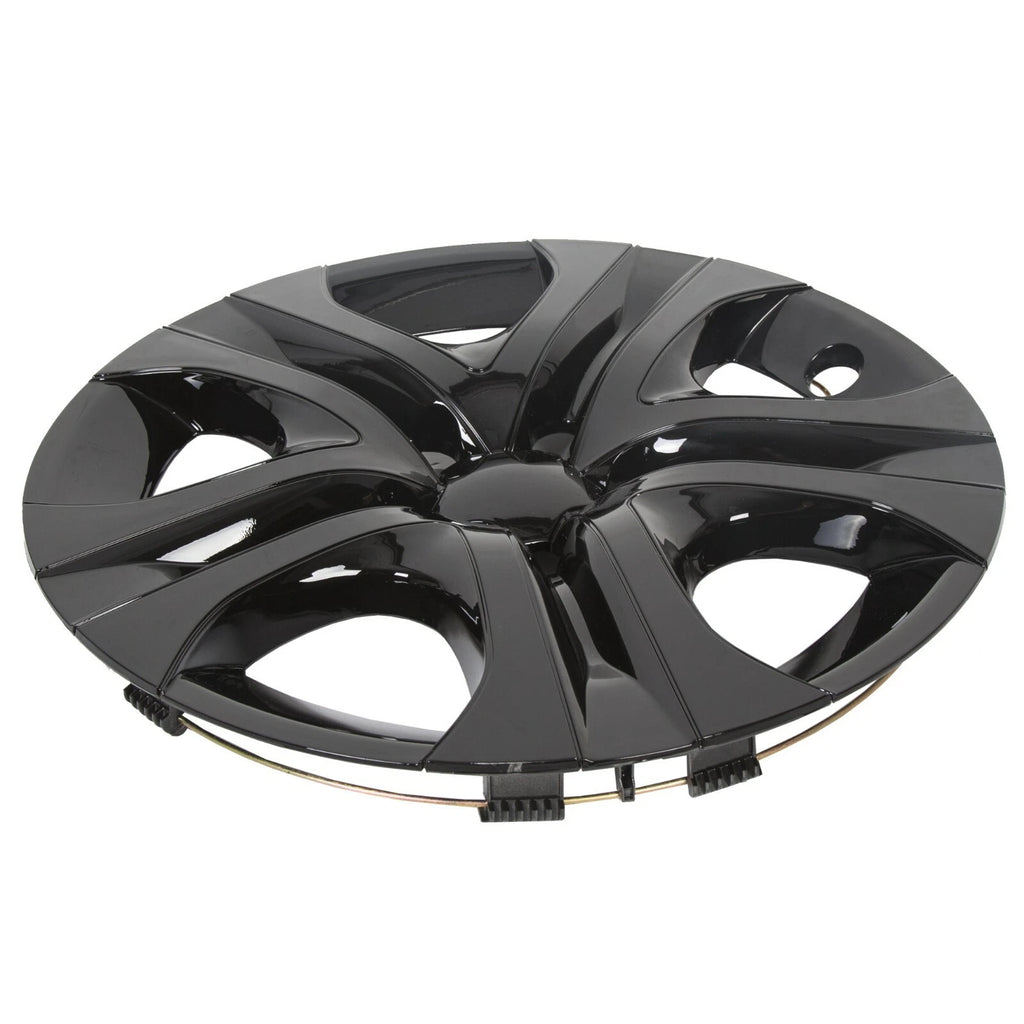 Set of 4 Gloss Black 17" Hub Caps for Toyota RAV4 (2013-2018)