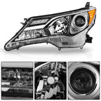 Halogen Headlight Chrome for Toyota RAV4 (2013-2015)
