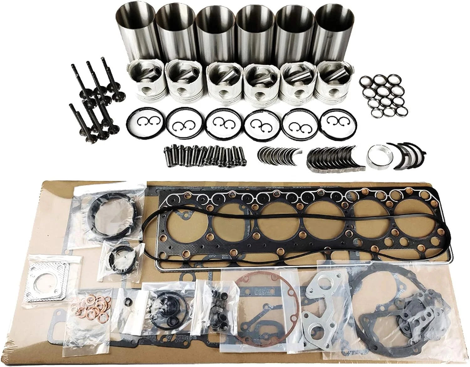 Engine Overhaul Rebuild Kit for Dodge Cummins 6B 6BT 5.9L 12V (1989–1998)