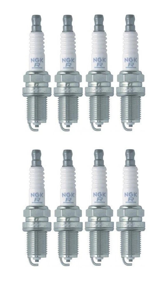 Set of 8 NGK Standard Nickel Spark Plugs Gap .035" for ISO Projected