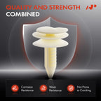 20Pcs 8mm Nylon Door Trim Panel Retainer Clip for Chevy Camaro