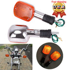 2X Turn Signal Light Indicator Blinker Amber for Honda Shadow CMX250 (1998–2007)