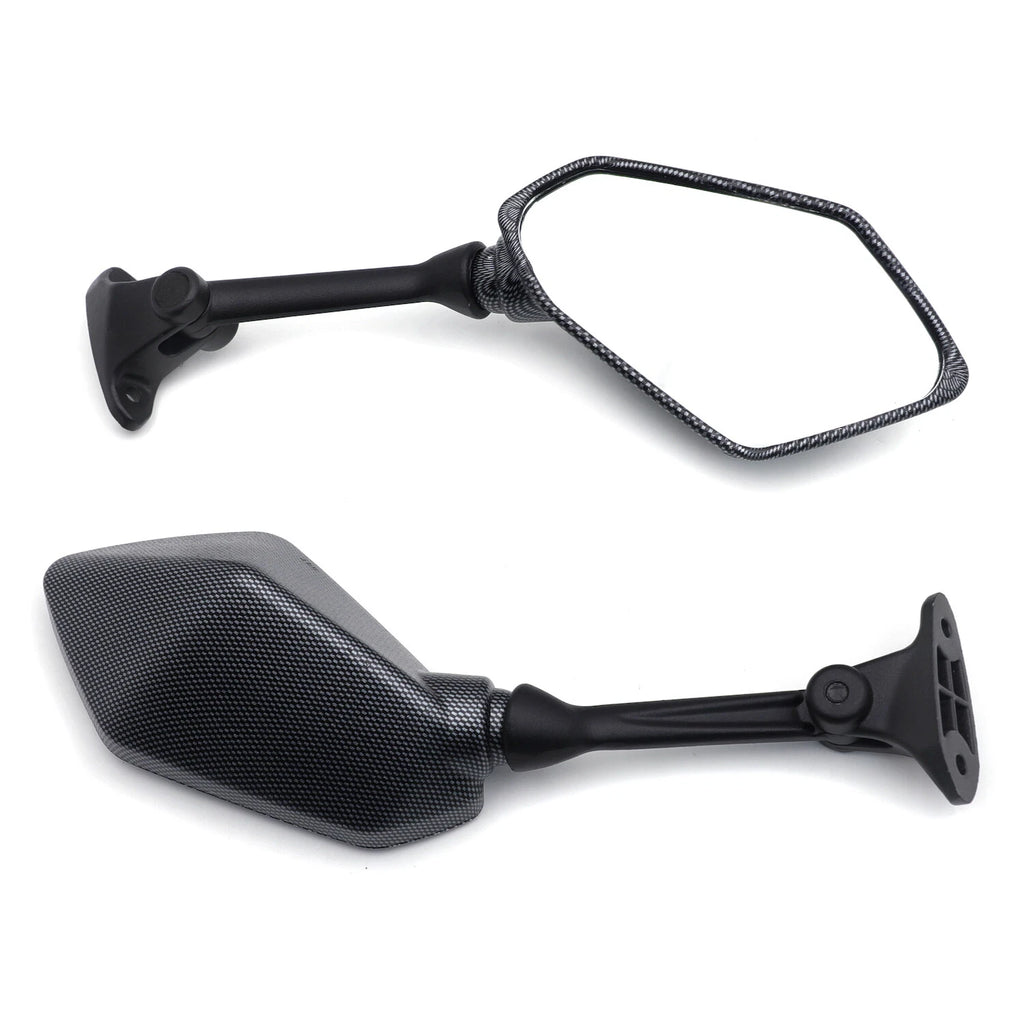 Replacement Mirror for Kawasaki ZX-R/ZX636 (2009–2012) Carbon Fiber
