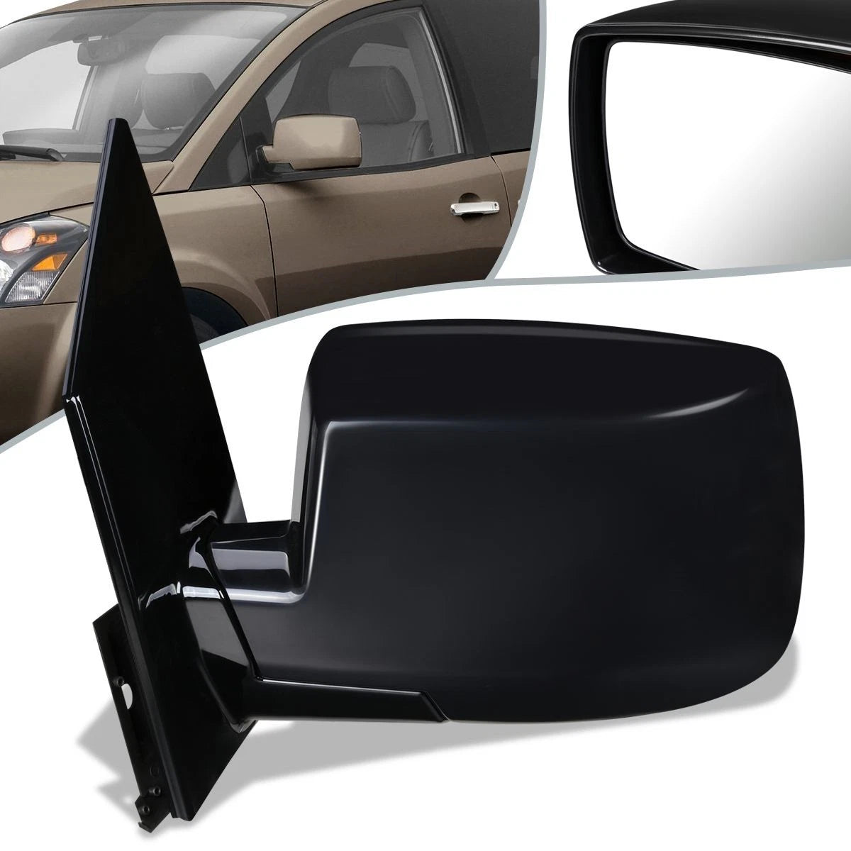 Power Heated Side Door Mirror Left for Nissan Quest (2005–2007) NI1320191