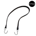 15 Pack Tarp Straps for Heavy Duty Use (41") Rubber Tie Down Bungee Cords
