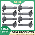 8X Ignition Coils + 8X Spark Plugs for Volvo S80 XC90 V8 4.4L L6 3.2L (2007–2016)