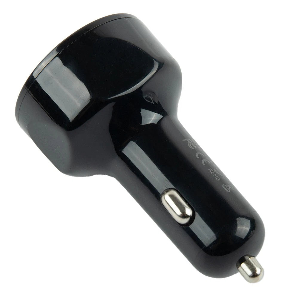 4-Port USB Car Charger Adapter for Universal Use (12-24V)