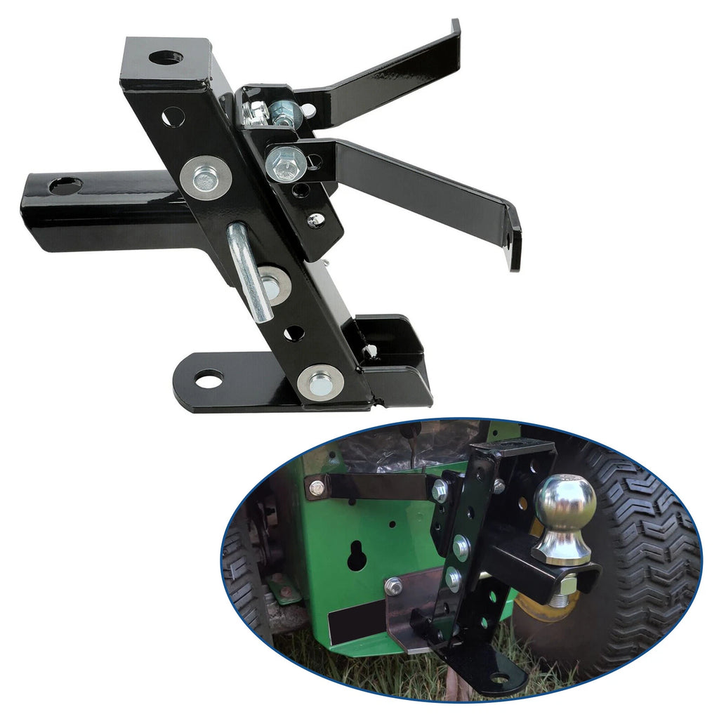 Adjustable Towing Hitch for John Deere Lawn Mower