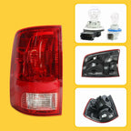 LH Tail Light Lamp for Dodge Ram 1500 2500 (2009–2018) w/Bulbs Replace H