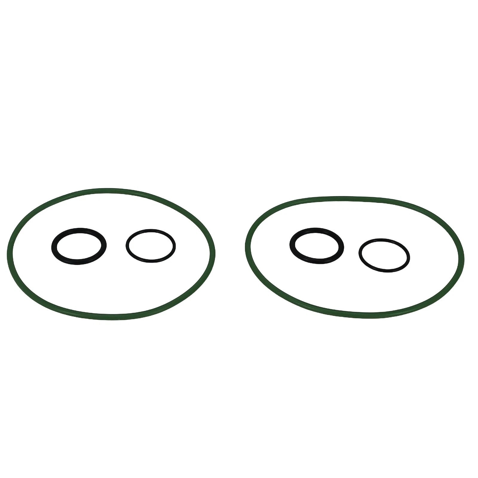 Set of 4 Fuel Filters with Water Separator for Detroit Diesel DD13 DD15