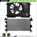 Radiator and Cooling Fan Kit for Ford Focus (2013–2017) 2.0L L4