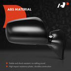 Manual Passenger Side Mirror w/ Manual Fold for Toyota Yaris (2006–2011)