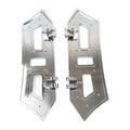 Chrome Front Driver Footboard for Harley Softail Touring