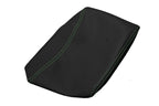 Console Lid Armrest Cover for Ford Bronco (2021–2024) Green Stitch
