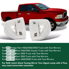 LED Side Mirror Turn Signal Light for Ram 1500 2500 3500 (2009-2023)