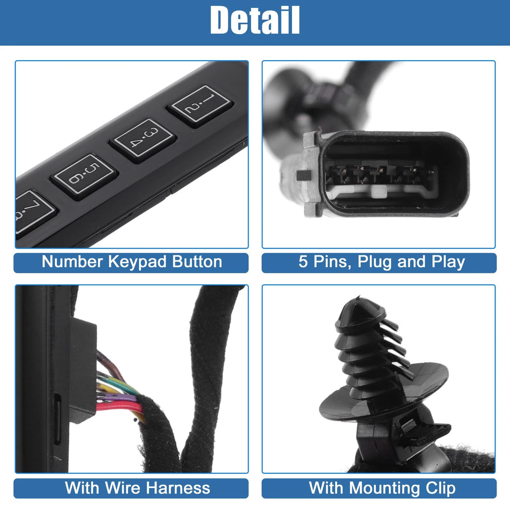 Keyless Entry Keypad for Ford F-150 F250 F350 (2017–2020) FL3Z14A626AA 726215841350