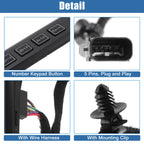 Keyless Entry Keypad for Ford F-150 F250 F350 (2017–2020) FL3Z14A626AA 726215841350