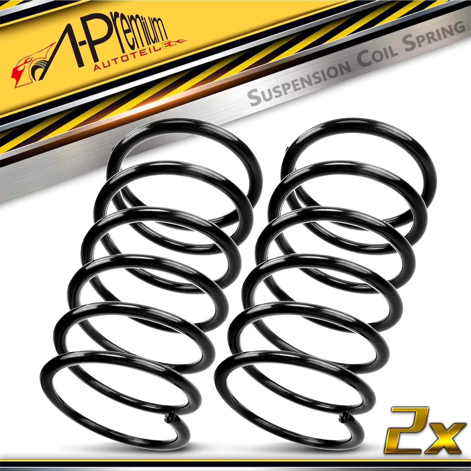 2X Front Coil Springs for Kia Sephia, Spectra (1998–2004)