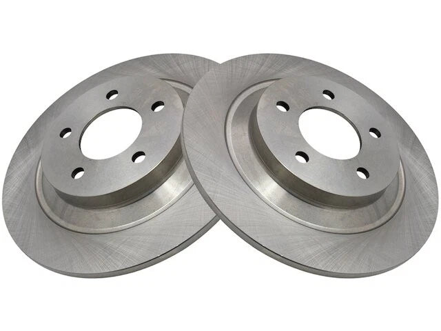 Set of 2 Rear Brake Rotors for Mazda 5 (2006–2010, 2012–2015) SQ165YD