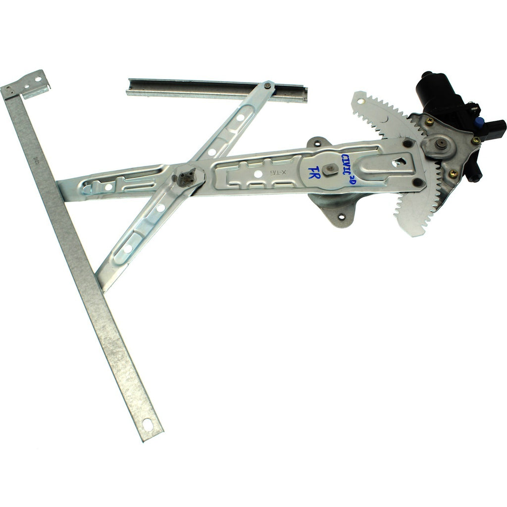 Window Regulator for Honda Civic Coupe (2012–2015) Front Passenger Side