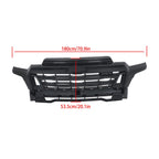 Gloss Black Front Upper Grille for Chevrolet Colorado Z71 (2023-2024)