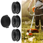 Set of 2 Spools Cap Cover for Einhell GC-ET 4530 (3405685)