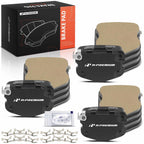 Set of 12 Front Ceramic Brake Pads for Chevrolet Corvette (2006â2013)