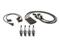 Denso 7mm Wire Set & 4 Double Platinum Spark Plugs for 2.6L 2.0L L4
