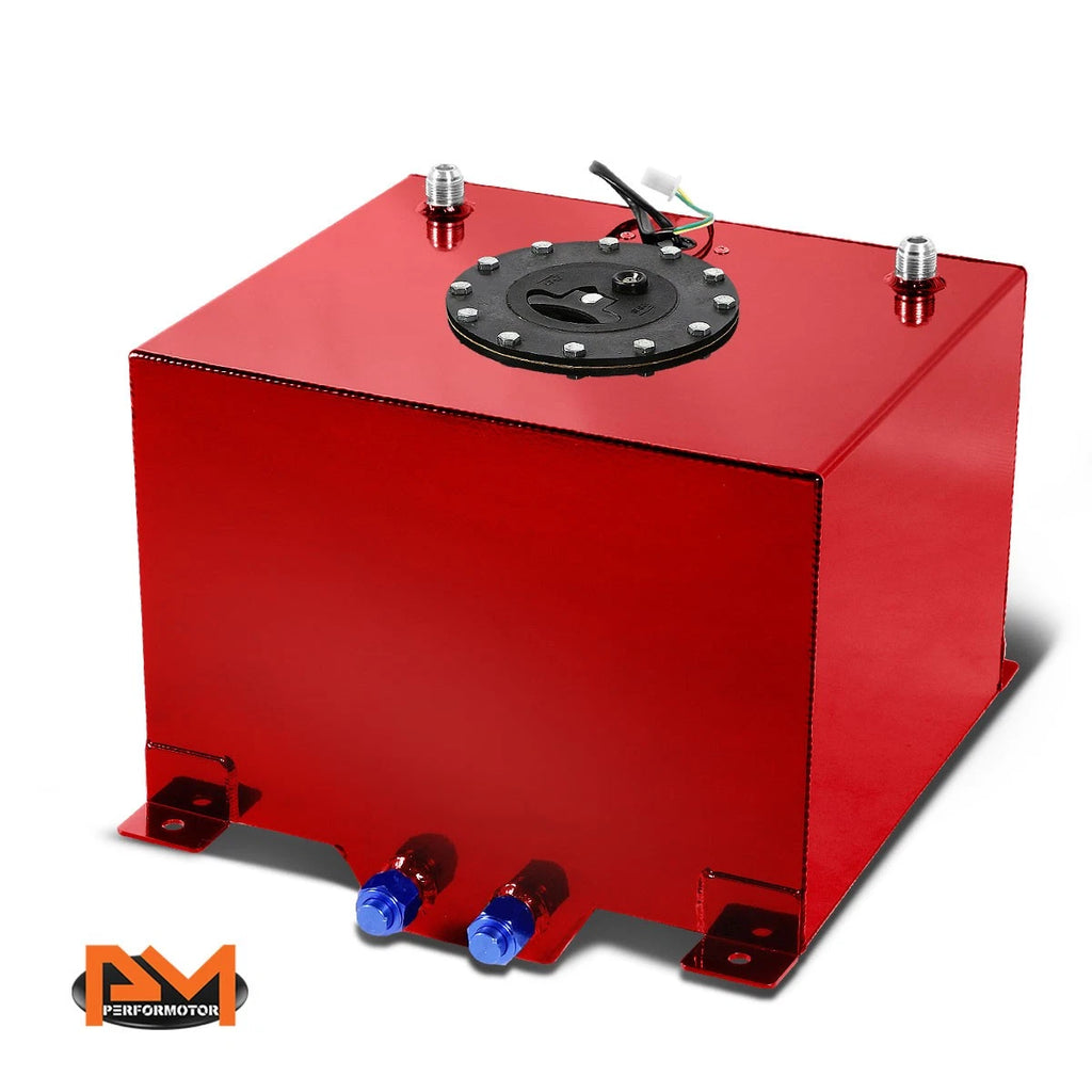 8 Gallon Aluminum Fuel Cell Tank + Level Sender for Universal Applications