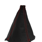 Manual Shift Boot for Honda S2000 (2003–2009) Carbon Fiber Red Stitch